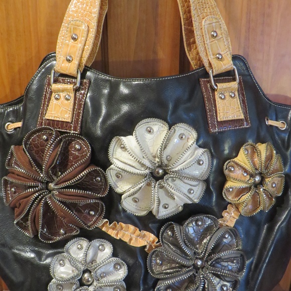 Purse / Bag with Flowers - Picture 8 of 8